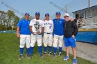 Baseball vs Babson  Wheaton College Baseball players celebrate their victory over Babson to win the NEWMAC Championship for the third year in a row. - (Photo by Keith Nordstrom) : Wheaton, baseball, NEWMAC